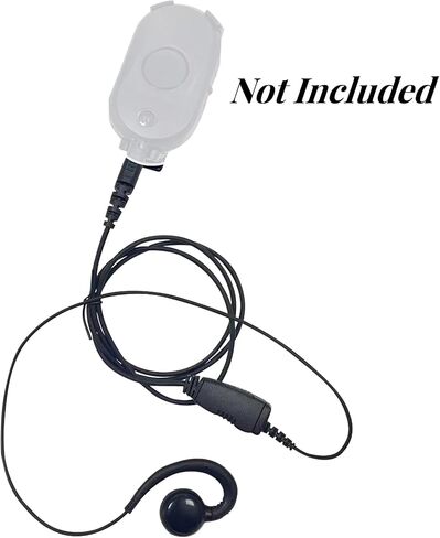 Wodasen clp1010e سماعة الأذن clp1080e أذن c-swivel قطعة أذن الراديو سماعة سماعات محددة مع PTT MIC متوافقة مع Motorola CLP 1010E CLP1040E CLP 1080E CLP1083E CLP446E CLPE446 in Kuwait