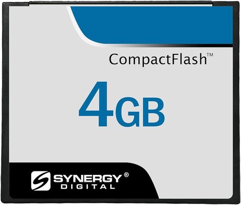 Synergy Digital 4GB Compact Flash Memory Cards, Compatible with Pentax *ist D Digital Camera - 30MB/s - Pack of 2 in Saudi Arabia