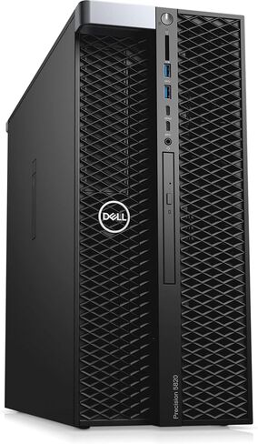 Dell Precision 5820 سطح مكتب محطة العمل | XEON W - 2245-2TB محرك أقراص ثابت SSD - ذاكرة الوصول العشوائي 64GB | 8 النوى @ 4.5 جيجاهرتز وين 11 برو بلاك (متجدد) in Kuwait