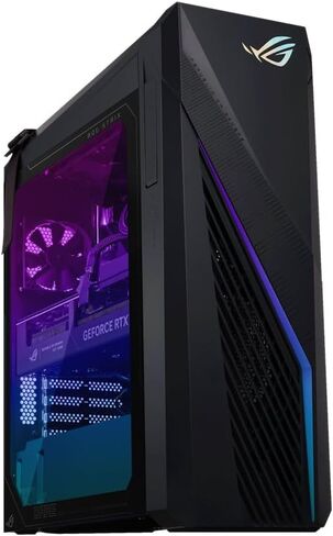 ASUS ROG Strix G16CHR Gaming Desktop Computer, Intel Core i7-14700F 2.1GHz, 32GB RAM, 1TB SSD, NVIDIA GeForce RTX 4070 12GB, Windows 11 Pro, Gray in Saudi Arabia