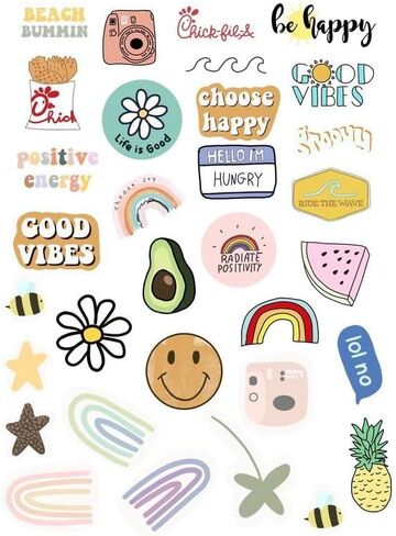 Xio Custom Devinative Devinative Pack ، 25 قطعة ، ألوان مختلطة ، للتصميمات الجمركية قم بتحميل النص أو صورتك ، 2in و 3ins تصاميم in Kuwait