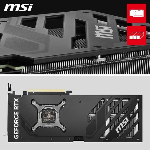 MSI GeForce RTX 4070 Ventus 3X E1 12G OC Graphics Card: PCI Express Gen 4, 20 Gbps Memory Speed, 12GB GDDR6, 3X DisplayPort, 1x HDMI, 7680 x 4320 Maximum Resolution, Triple Fan, TORX Fan 4.0 - Black in Saudi Arabia