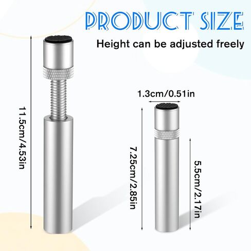 SAG BRACKET GPU Stand Bracket Sliver GPU دعم بطاقة فيديو قابلة للتعديل لبطاقة SAG Holder SAG مع MAGNET و NON SLIP ، 48 مم-78 مم in Saudi Arabia