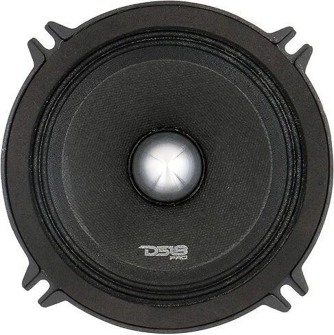 DS18 PRO-FR5NEO مكبرات الصوت- 5.25 بوصة ، نقطية كاملة ، من الألومنيوم الفضي ، 400W كحد أقصى ، 200W RMS ، 4 أوم ، مغناطيس النيوديميوم- أكثر مكبرات الصوت الكاملة النيوديميوم المتاحة (متجددة) (متجددة) in Kuwait