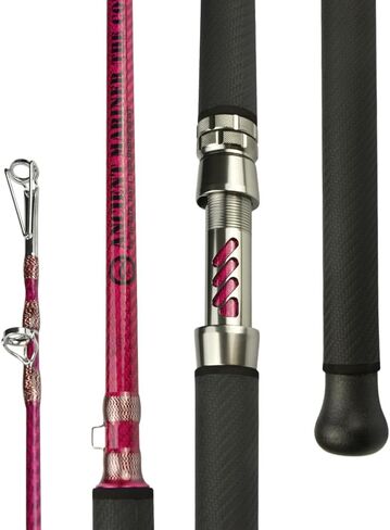 قضيب سمك السلور القديم 7'6 "، قضيب صب ثقيل متوسطة ، قضيب مصب ، قطب صيد الجرافيت لباس/سمك السلور in Kuwait