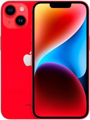 Apple iPhone 14 ، 128 جيجابايت ، (منتج) أحمر للكريكيت اللاسلكي (متجدد) in Saudi Arabia