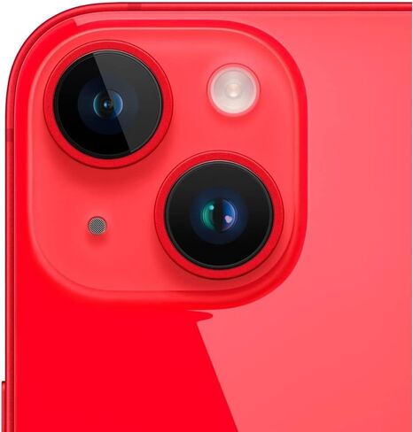Apple iPhone 14 ، 128 جيجابايت ، (منتج) أحمر للكريكيت اللاسلكي (متجدد) in Saudi Arabia