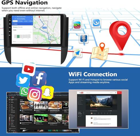 2G+64G سيارة ستيريو لشيفروليه تشيفي أفيو LS سيدان 2005-2008 مع Carplay اللاسلكي Android Auto ، Android 13 und in Saudi Arabia