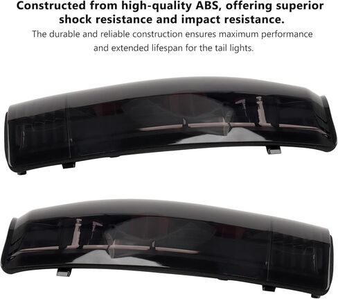 مصباح خلفي Jiacheng متوافق مع 2000-2006 Chevy Suburban 1500 2500 Tahoe GMC Yukon XL Denali، مصابيح الفرامل الخلفية مع مصابيح وحزام استبدال GM2819199 GM2801170 in Kuwait