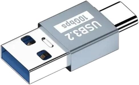 N3Uc USB C Male to Usb3.1 Male Adaptier Convertor for Faster Charging and Up to 10Gbps Data Transmission Speed in Saudi Arabia