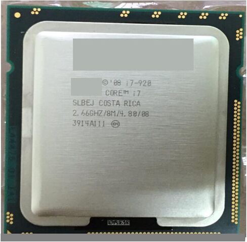 C I7-920 SLBCH/SLBEJ 2.66 GHz رباعي النواة L3 8M Socket LGA1366 I7 920 CPU (العمل) in Saudi Arabia