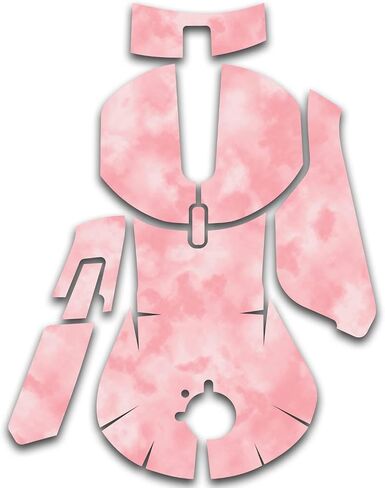 Mayyskins Skin متوافق مع منافسة الفولاذ 5 ألعاب الماوس - Cotton Cloud | غلاف الالتفاف الواقي ، الدائم ، والفريد من نوعه | من السهل تطبيق الأنماط وإزالتها وتغييرها | صنع في الولايات المتحدة in Saudi Arabia