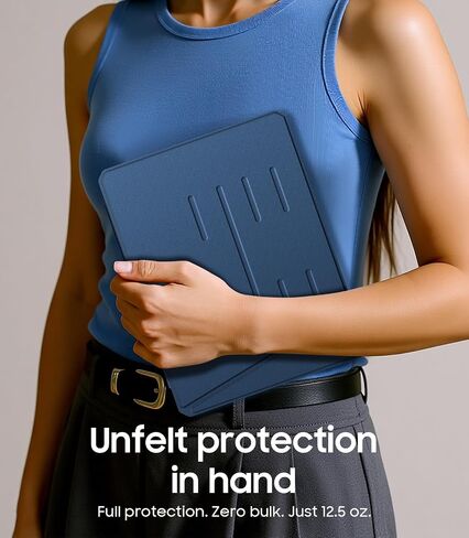 Fintie Vertical Stand Case for iPad (A16) الجيل 11 بوصة (2025) ، الجيل العاشر 10.9 بوصة (2022) ، غطاء واضح متعدد الزوايا مع حامل قلم رصاص ، مستقر مغناطيسي ، أزرق ، أزرق in Kuwait