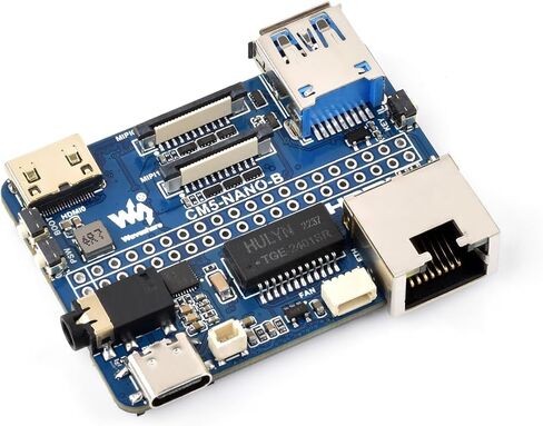 لوحة قاعدة Nano Waveshare (B) ، متوافقة مع وحدة حساب Raspberry PI 5 ، نفس حجم CM5 ، اللوحة الأساسية لحساب الوحدة 5 Lite/EMMC in Kuwait