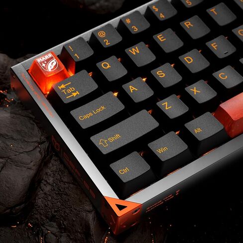 DEFENDER 68 لوحة مفاتيح ألعاب سلكية سلكية سريعة مع مفتاح مغناطيسي ، RGB Hotswapple ، قاعدة الألومنيوم ، تخطيط 65 ٪ 68 مفتاح ، استطلاع 8K ، لوحة مفاتيح ألعاب الكمبيوتر المخصصة (Purple) in Saudi Arabia