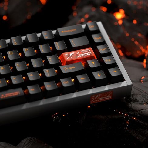 DEFENDER 68 لوحة مفاتيح ألعاب سلكية سلكية سريعة مع مفتاح مغناطيسي ، RGB Hotswapple ، قاعدة الألومنيوم ، تخطيط 65 ٪ 68 مفتاح ، استطلاع 8K ، لوحة مفاتيح ألعاب الكمبيوتر المخصصة (Purple) in Saudi Arabia