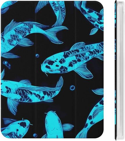 توهج في علبة السمك المظلم مع حامل القلم رفيع الوزن ثلاثي الوزن متوافق مع iPad mini 4/5/6 mini4/5 （7.9in） in Saudi Arabia