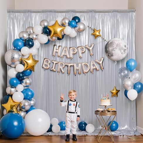 10 × 12 قدمًا بريق الذهب الذهب الذهب الذهب ، الستائر اللفات الستائر تجاعيد الستائر البوليستر الحرة ، الستائر الخلفية للظلم للحفلات حفلات عيد ميلاد حفلات الزفاف ، 2 لوحات 5 × 12 قدمًا in Kuwait