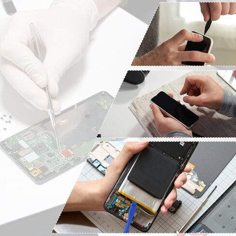 18 PCS مجموعة أدوات PRY PRAY PROMERT - 6pcs Spudgers البلاستيكية + 2 شريط ثلاثي المعادن ؛ ورقة سميكة على شكل قلب 8 ، أداة فتح الإلكترونية ، أداة متطفلة مفتوحة للكمبيوتر المحمول ، الهاتف الخلوي ، الهاتف الخلوي in Kuwait