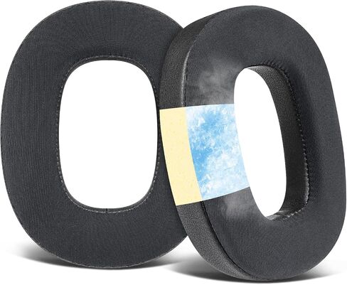 SOULWIT Cooling Gel Ear Pads Cushions Replacement for Bowers & Wilkins PX8/PX7 S2/PX7 S2e Over-Ear Headphones (Do Not Fit PX7), Earpads with High-Density Noise Isolation Foam - Black in Saudi Arabia