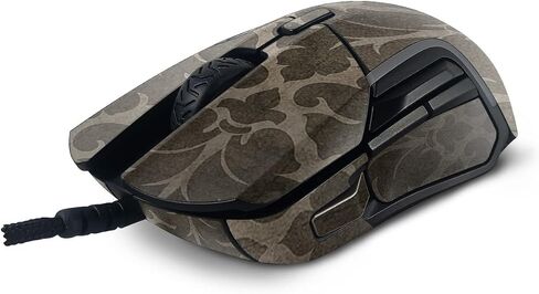 MightySkins Skin Compatible with SteelSeries Rival 5 Gaming Mouse - Vintage Elegance | Protective, Durable, and Unique Vinyl Decal wrap Cover | Easy to Apply and Change Styles | Made in The USA in Saudi Arabia