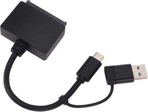 FOSA to USB 3.1 Type C Adapter لـ 2.5 بوصة SSD المكونات الصلبة الخارجية SSD وتشغيل نقل بيانات عالية السرعة مع مؤشر حالة LED و III التوافق in Kuwait