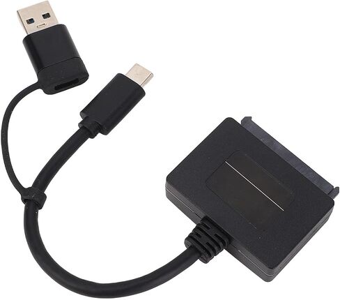 FOSA to USB 3.1 Type C Adapter لـ 2.5 بوصة SSD المكونات الصلبة الخارجية SSD وتشغيل نقل بيانات عالية السرعة مع مؤشر حالة LED و III التوافق in Kuwait