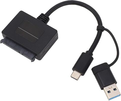 FOSA to USB 3.1 Type C Adapter لـ 2.5 بوصة SSD المكونات الصلبة الخارجية SSD وتشغيل نقل بيانات عالية السرعة مع مؤشر حالة LED و III التوافق in Kuwait