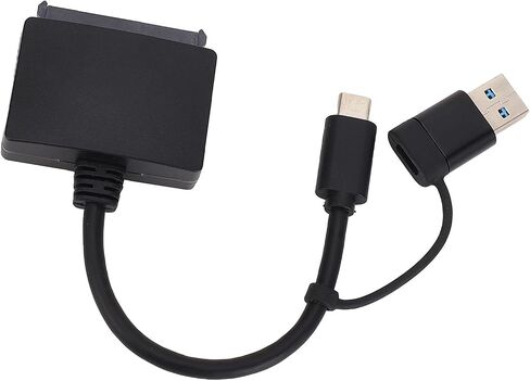 FOSA to USB 3.1 Type C Adapter لـ 2.5 بوصة SSD المكونات الصلبة الخارجية SSD وتشغيل نقل بيانات عالية السرعة مع مؤشر حالة LED و III التوافق in Kuwait