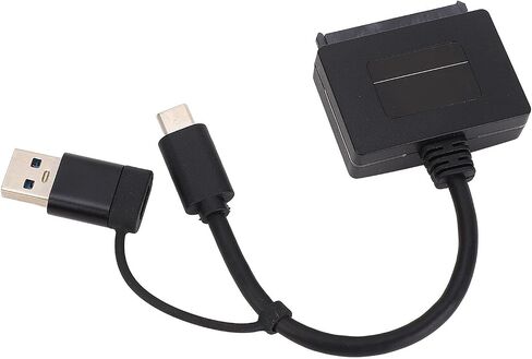 FOSA to USB 3.1 Type C Adapter لـ 2.5 بوصة SSD المكونات الصلبة الخارجية SSD وتشغيل نقل بيانات عالية السرعة مع مؤشر حالة LED و III التوافق in Kuwait