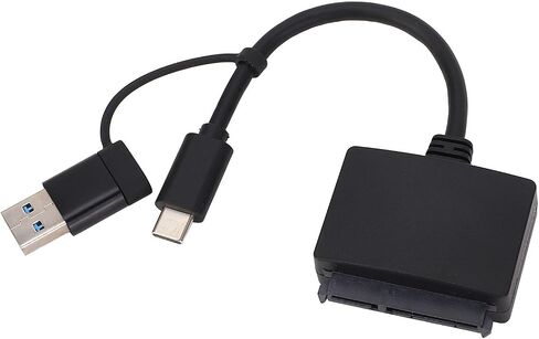 FOSA to USB 3.1 Type C Adapter لـ 2.5 بوصة SSD المكونات الصلبة الخارجية SSD وتشغيل نقل بيانات عالية السرعة مع مؤشر حالة LED و III التوافق in Kuwait