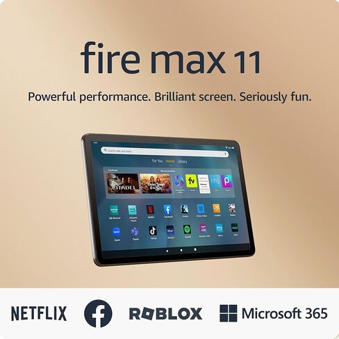 Amazon Fire Max 11 Tablet (64 GB) إلغاء حزمة سماعة الرأس إلغاء الضوضاء in Saudi Arabia