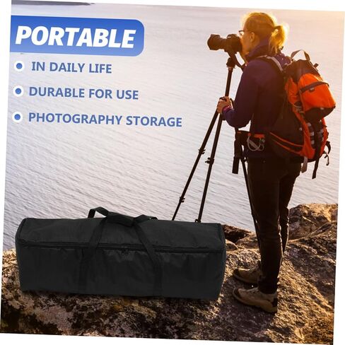 Tripod Storage Case with Handle Durable Oxford Bag for Tripod Light Stand and Monopod Portable Photography Equipment Organizer in Saudi Arabia