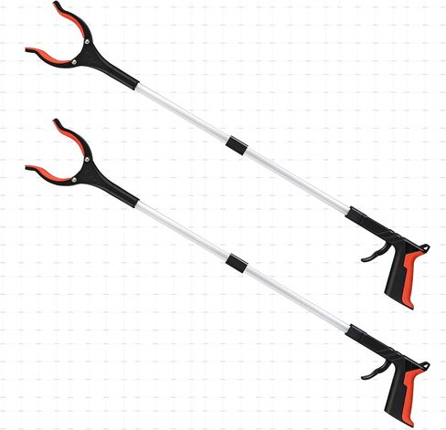 Reacher Grabber Tool, 32" Grabbers for Elderly, Lightweight Extra Long Handy Trash Claw Grabber, Mobility Aid Reaching Assist Tool for Trash Pick Up, Nabber, Litter Picker, Arm Extension (Blue1) in Saudi Arabia