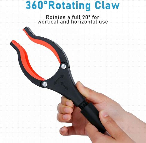 Reacher Grabber Tool, 32" Grabbers for Elderly, Lightweight Extra Long Handy Trash Claw Grabber, Mobility Aid Reaching Assist Tool for Trash Pick Up, Nabber, Litter Picker, Arm Extension (Blue1) in Saudi Arabia