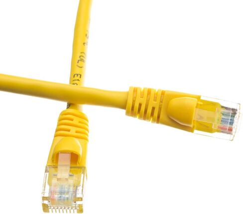 CableWholesale 100 Foot Orange Cat6a Ethernet Patch Cable, Snagless/Boot with RJ45 Connector, 500 MHz, 24 AWG, UTP(Unshielded Twisted Pair) Stranded Copper, Internet Patch Cable in Saudi Arabia