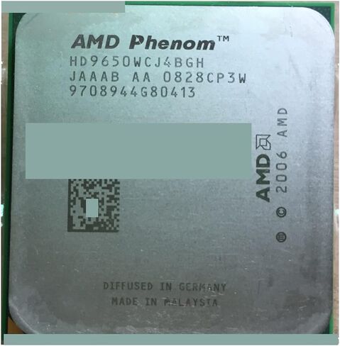 A PH X4 9650 (HD9650WCJ4BGH) CPU 2.3 GHz Quad C COKET AM2+ يمكن أن يعمل in Saudi Arabia