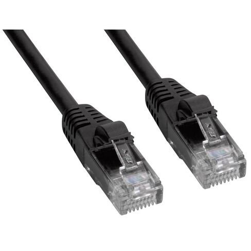 Amphenol ، MP-5ERJ45UNNK-010 ، CAT5E Cable-UTP RJ45 Black 10 '(5 stems) in Kuwait