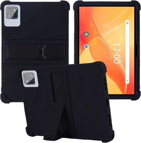 ل Pritom TAB12 10.1 بوصة لوحي ، Bovugac Soft Silicone حامل قابلة للتعديل صدمة الأطفال ودية لـ Pritom Tab12 10.1 "Tablet (Black) in Saudi Arabia