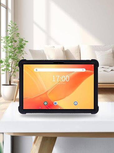 ل Pritom TAB12 10.1 بوصة لوحي ، Bovugac Soft Silicone حامل قابلة للتعديل صدمة الأطفال ودية لـ Pritom Tab12 10.1 "Tablet (Black) in Saudi Arabia