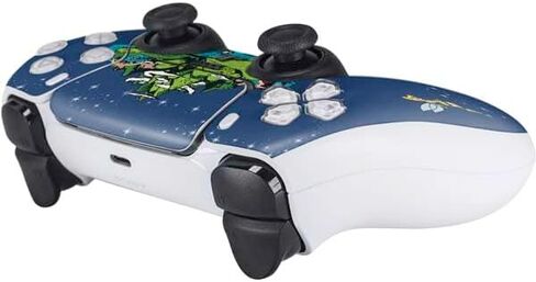 Skinit Decal Gaming Skin Compatible with PS5 Controller - Officially Licensed Disney Peter Pan and Tinker Bell in Neverland Design in Saudi Arabia