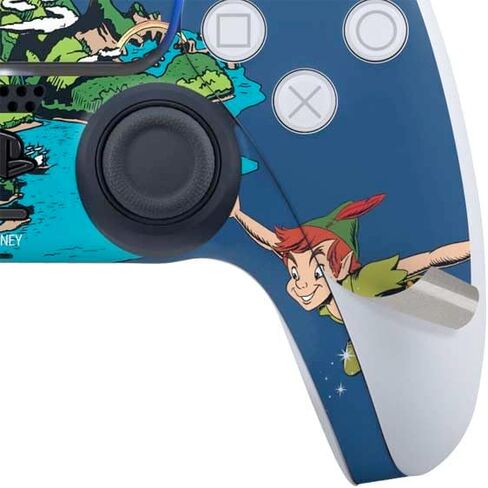 Skinit Decal Gaming Skin Compatible with PS5 Controller - Officially Licensed Disney Peter Pan and Tinker Bell in Neverland Design in Saudi Arabia