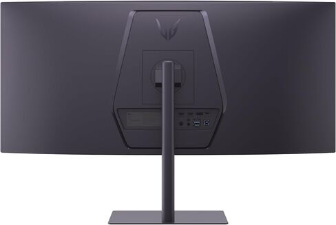 LG 34G630A-B 34 بوصة Ultragear WQHD (3440 × 1440) شاشة ألعاب منحنية ، 240 هرتز ، 1 مللي ثانية ، FreeSync Premium ، DisplayHDR 400 ، مكبر صوت مدمج ، HDMI ، DisplayPort ، USB Type-C ، Tilt/Height Stand ، Black. in Kuwait
