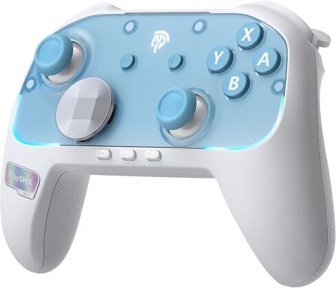 وحدة تحكم easysmx S10 للمفتاح 2/ switch/ pc-one wake-Up ، tmr anti-drift joystick ، ​​buttons mechanical ، 6 Axis Gyro ، وحدة تحكم مفتاح Bluetooth مع RGB و swappable d-pad in Kuwait