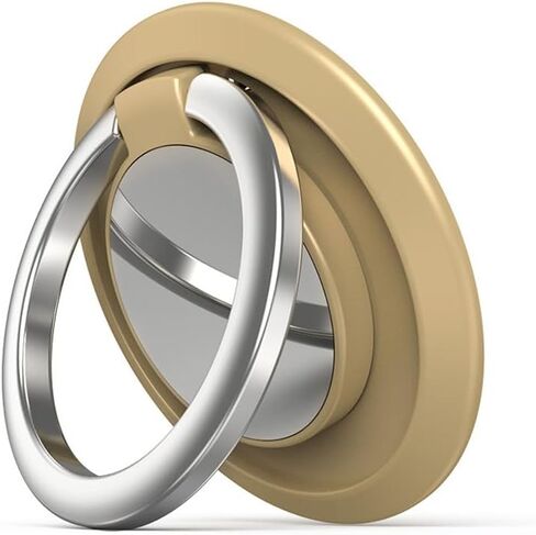 1 pc 360 - Degree Rotating Magnetic Ring Holder: Universally Compatible with Car Mounts and Phone Back Pads（Rose Golder） in Saudi Arabia