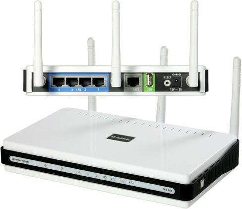 D-Link DIR-655 N300 Mbps Extreme-N Gigabit Wireless Router (Renewed) in Saudi Arabia