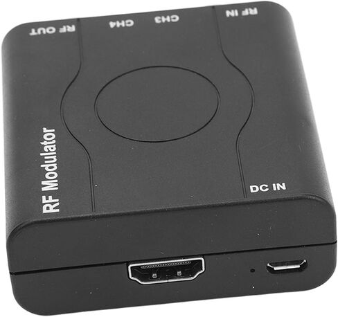 HDM61 HD Multimedia Interface to RF Modulator Support NTSC Format Output 1080P PLL Control of VHF Operating Frequency RF Modulator in Saudi Arabia