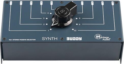 Heritage Audio Synth Buddy, 10x1 Passive Stereo Selector in Kuwait