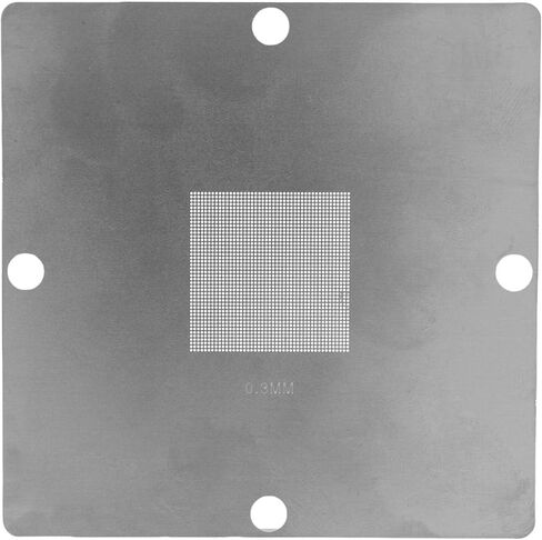 عام 9pcs BGA Reballing 90x90mm إعادة صياغة محطة عالمية 304 قالب الفولاذ المقاوم للصدأ من أدوات إصلاح الكمبيوتر المحمول in Kuwait