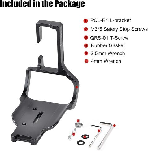 PCL-R1 مخصص L-bracket لـ Canon R1 Mirrorless Camera ARCA Swiss Plate in Kuwait